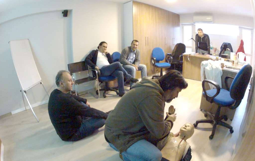 2015 Yarış Takımı İlk yardım Eğitimi (Karada).