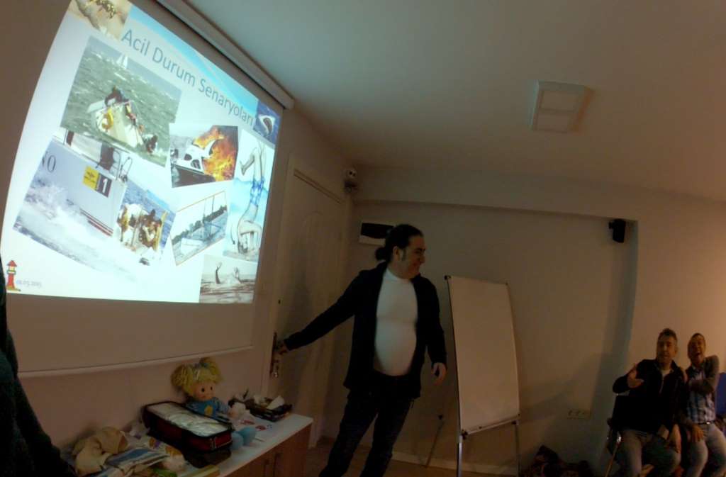 2015 Yarış Takımı İlk yardım Eğitimi (Karada).