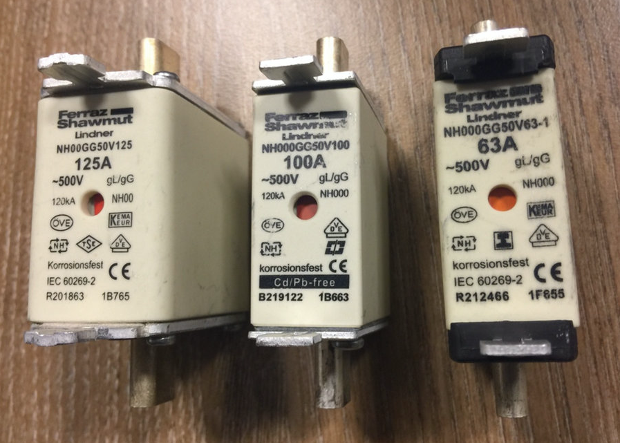 Tekne 12 volt 150-100-63 amper porselen sigortalar